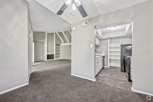 2BR, 2BA - 1,214SF - Dining Room/Kitchen - Towne Center Apartments