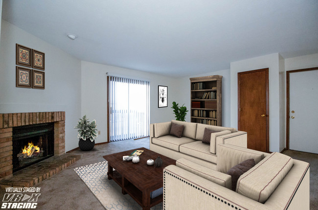 VR Staged Living Room - 2408 Rainbow Ave