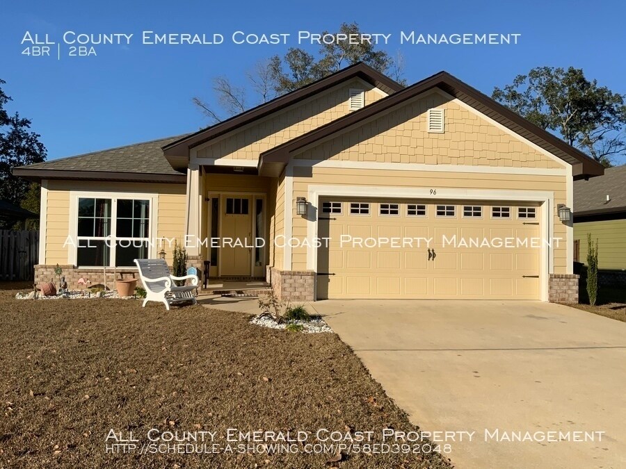96 Benton Blvd, Freeport, FL 32439 House Rental in Freeport, FL