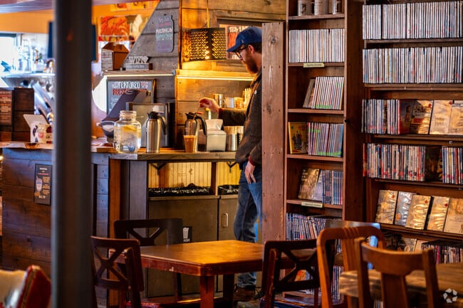 Grab some delicious coffee and find a movie at the Best Video Film & Coffee Shop.