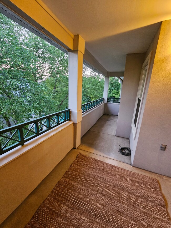 Balcony off of dining room - 12004 Taliesin Pl