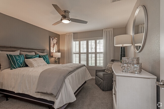 2BR, 2BA - B1 1,092SF - Amira at Westly