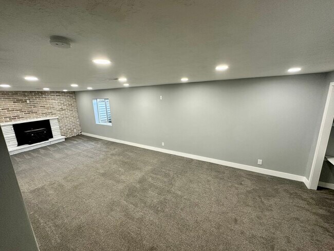 Spacious, well-light living room - 220 E Lindon Way