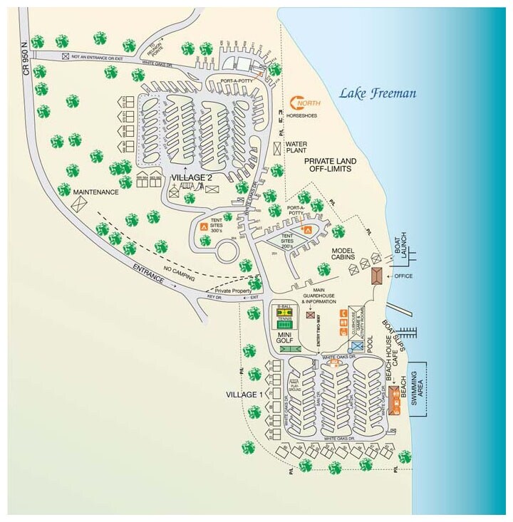 White Oaks on the Lake Apartments in Monticello, IN