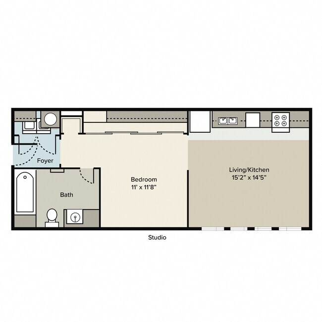 Plano de planta - Tortuga Bayside