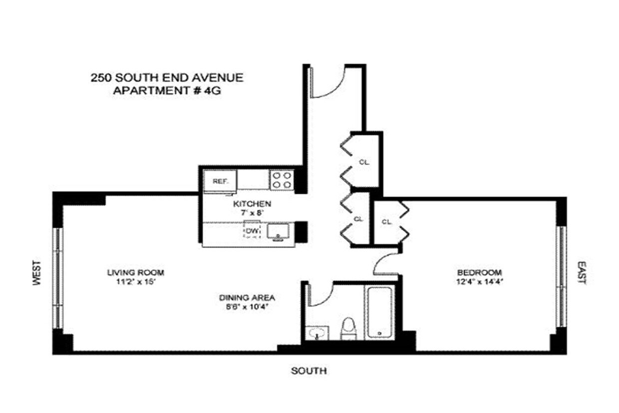 250 South End Ave Unit 4G, New York, NY 10280 Room for Rent in New York, NY