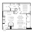 1BR 1BA (A08 - 949 SF)