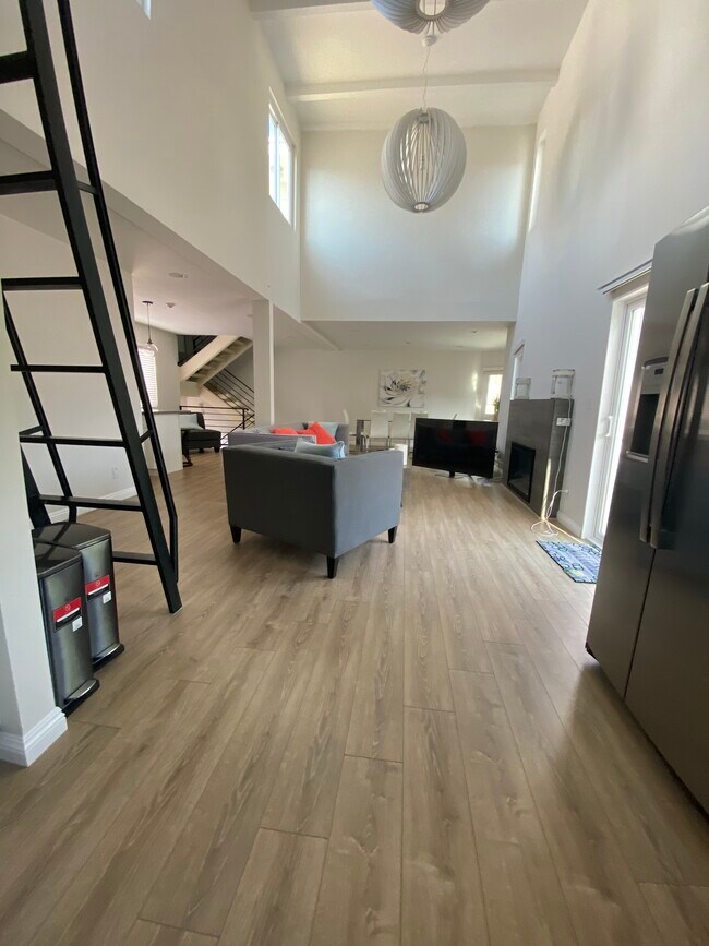View From Kitchen Looking Towards Living and Dining Room - 425 S Catalina Ave