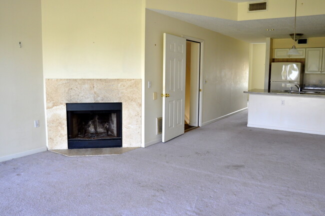 living room with fireplace - 6 Van Horne Ave