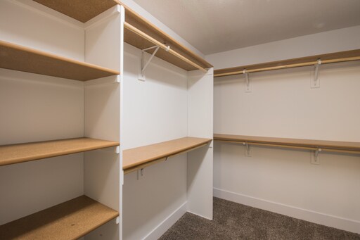 Walk-in closets - 7411 Aero