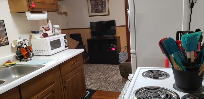 Kitchen, from the porch door. - 75 Court St