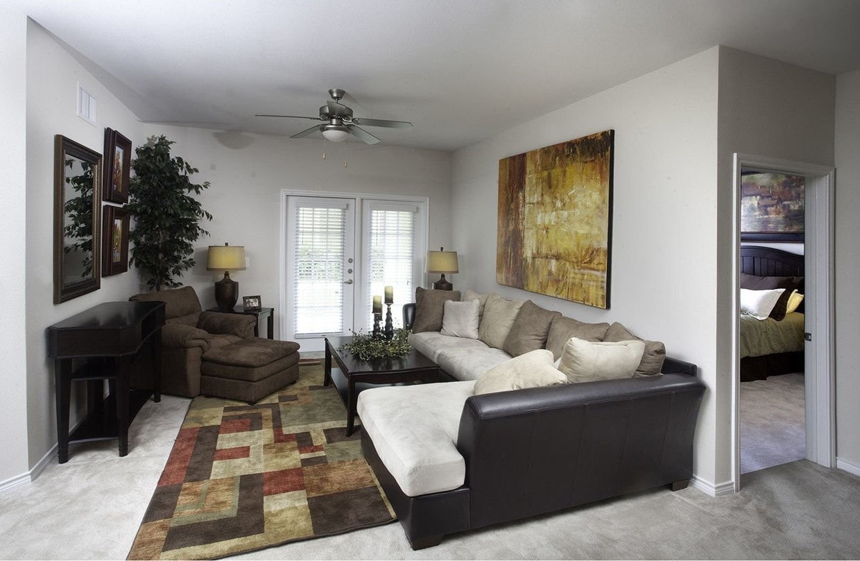 Model Living Room - Chapel Creek