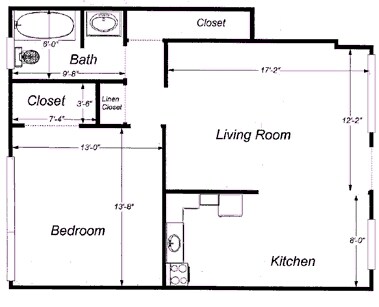 1HAB/1BA - Park Manor Apartments- Quakertown