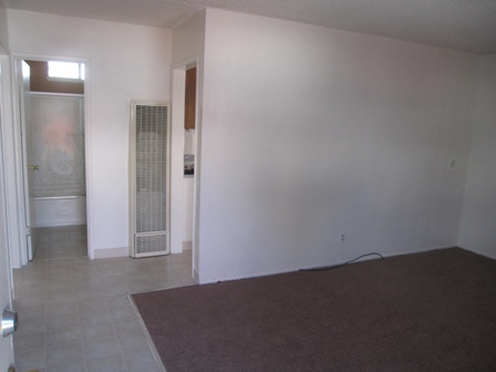 (Interior) Living Room - Delta Street Apartments