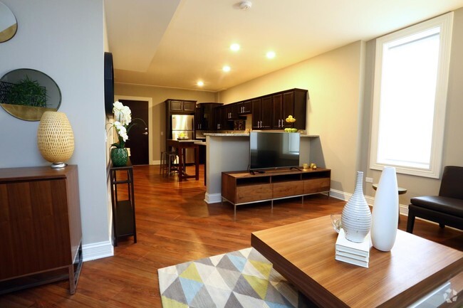 Living Room - Somerset Place Apartments