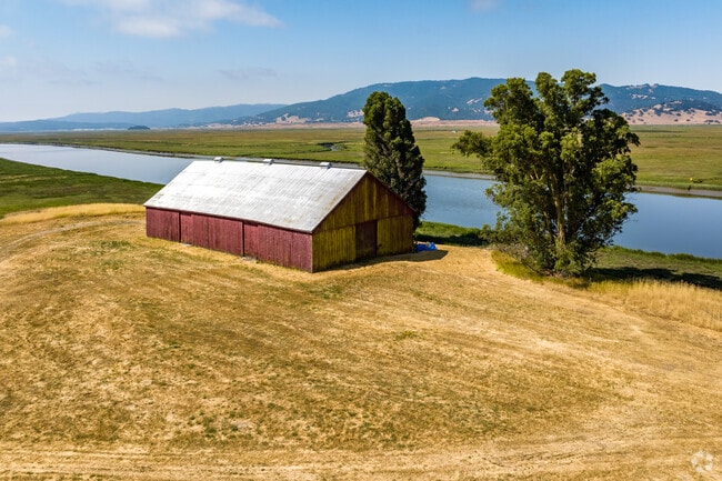 Enjoy scenic views of the Petaluma River.