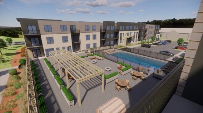 Outdoor Amenities Rendering - Live McKee