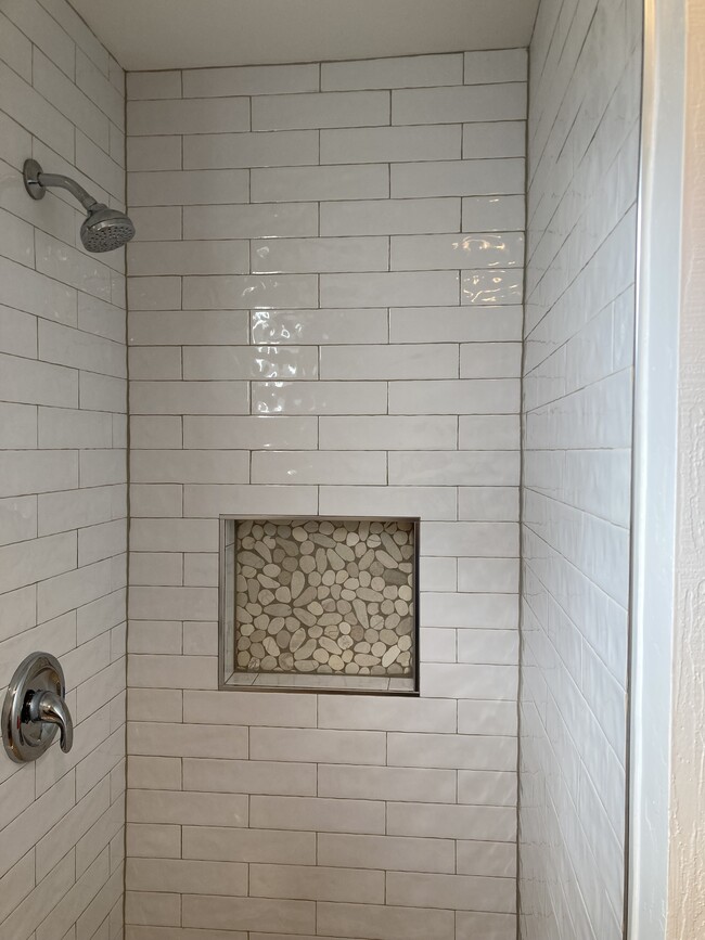 New tile shower - 292 Rossmore Dr