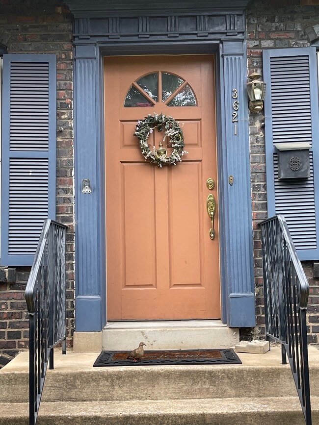 Front door - 3621 S St NW