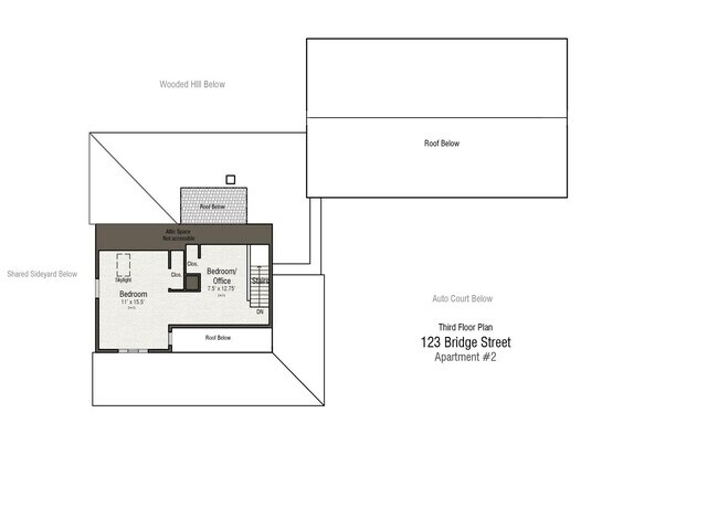 Third Floor Plan - 123 Bridge St