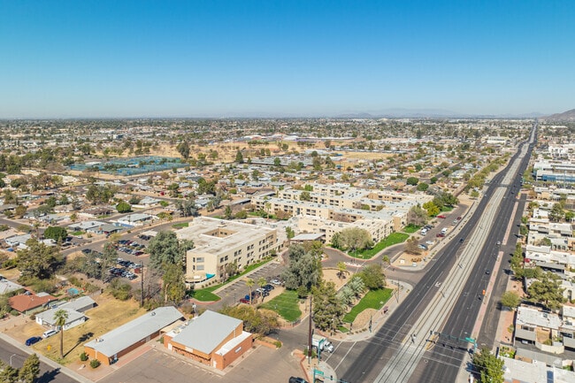 Aerial - Palazzo Senior Apartments - 55+ Active Adult Apartments