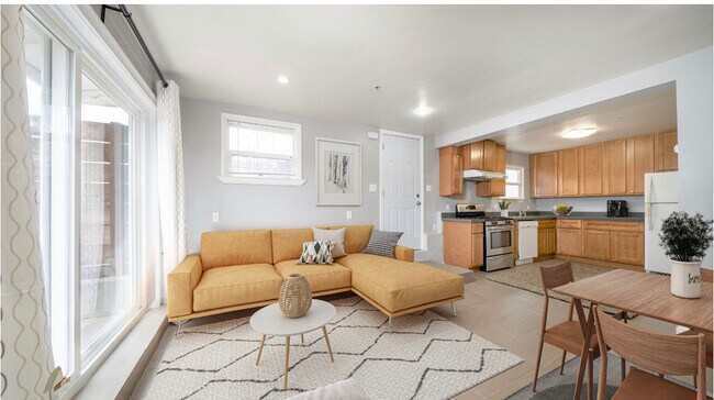 Kitchen and living room - 2269 San Antonio Ave