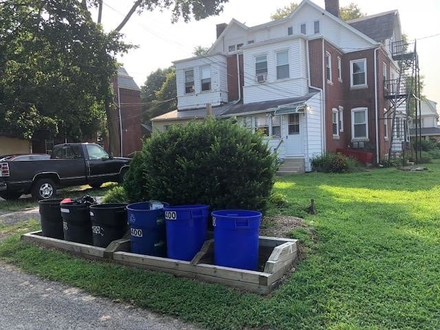 Rear of House - 400 E 19th St
