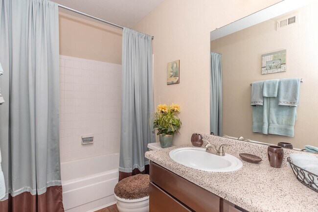 Baño moderno - Willow Bend Apartments