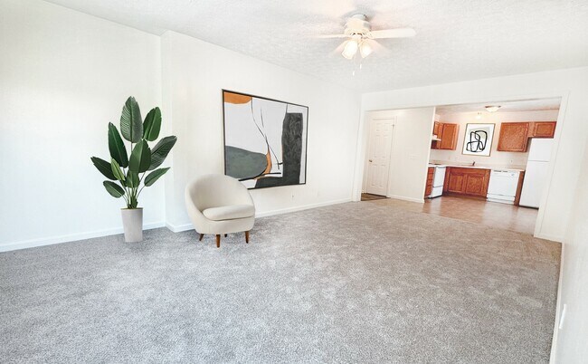 Sala de estar - Doe Ridge Apartments