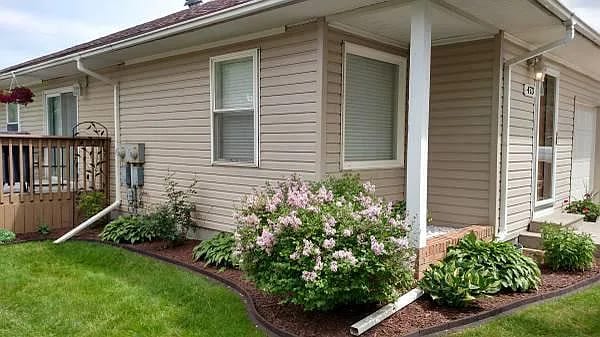 Front/Side of Duplex - 473 S Platt Rd