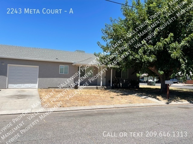 Primary Photo - Cute and Cozy Modesto 2 Bedroom 1 Bath Duplex