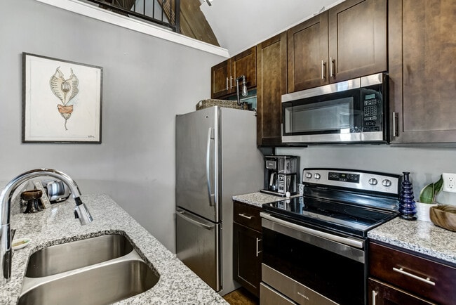 Unit 209 Kitchen - Sanctuary Lofts