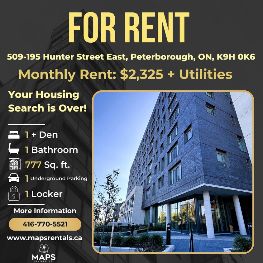 Photo principale - Stunning Unit at East City Condos (1+Den, ...
