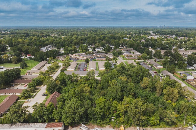 Aerial Photo - Bridgedale Terrace Apartments