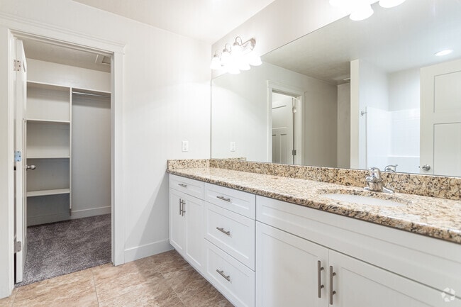 3BR, 2.5BA - 1,557SF - Primary Bathroom - The Cove at Pleasant View