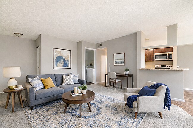 Sala de estar moderna - Runaway Bay