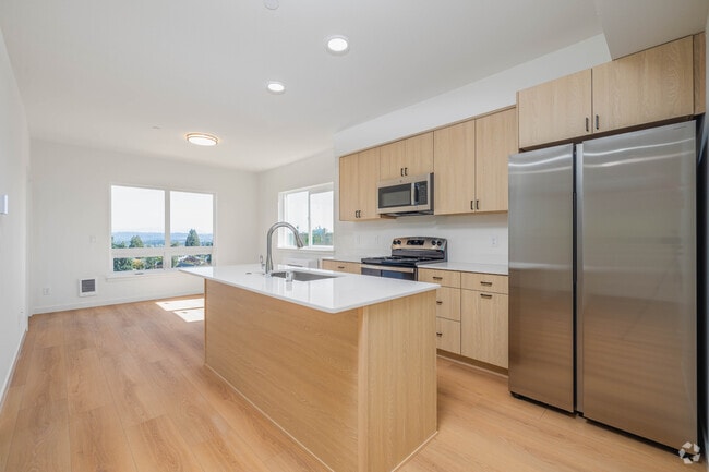 1BR, 1BA - 642SF - Kitchen - Colby Heights