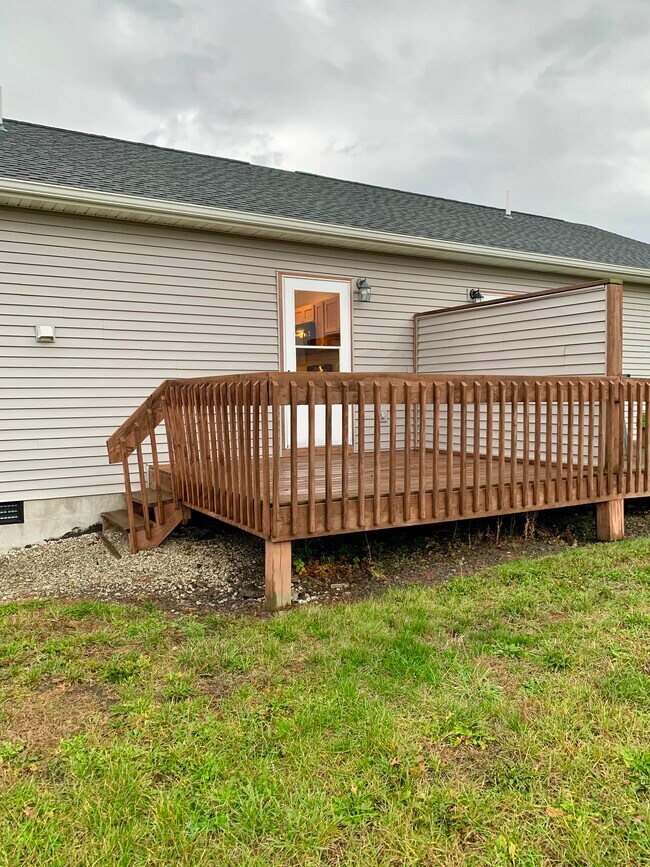 Rear Exterior - 395 Peruville Rd