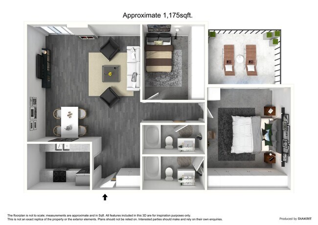 Interior Photo - 845 S. Kingsley
