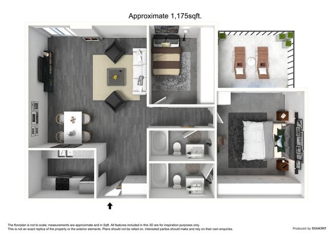 Interior Photo - 845 S. Kingsley