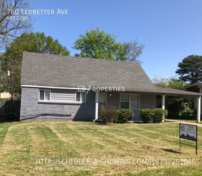 760 Ledbetter Ave, Memphis, TN 38109 House Rental in Memphis, TN