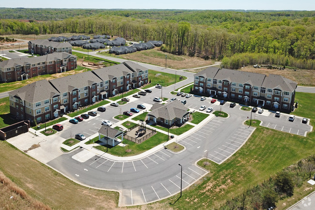 Aerial Photo - Eden Chase Apartments