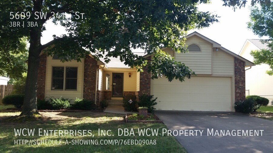 5609 SW 34th St, Topeka, KS 66614 House Rental in Topeka, KS