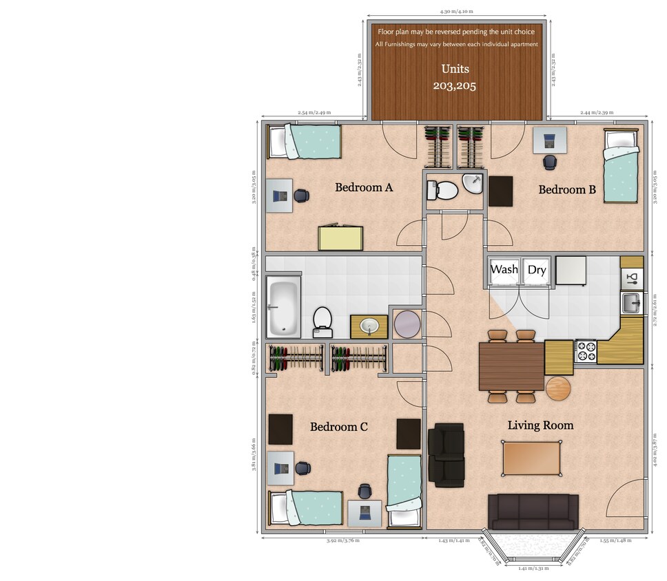 413 Grandview Rd Unit 205_A, Altoona, PA 16601 Room for Rent in