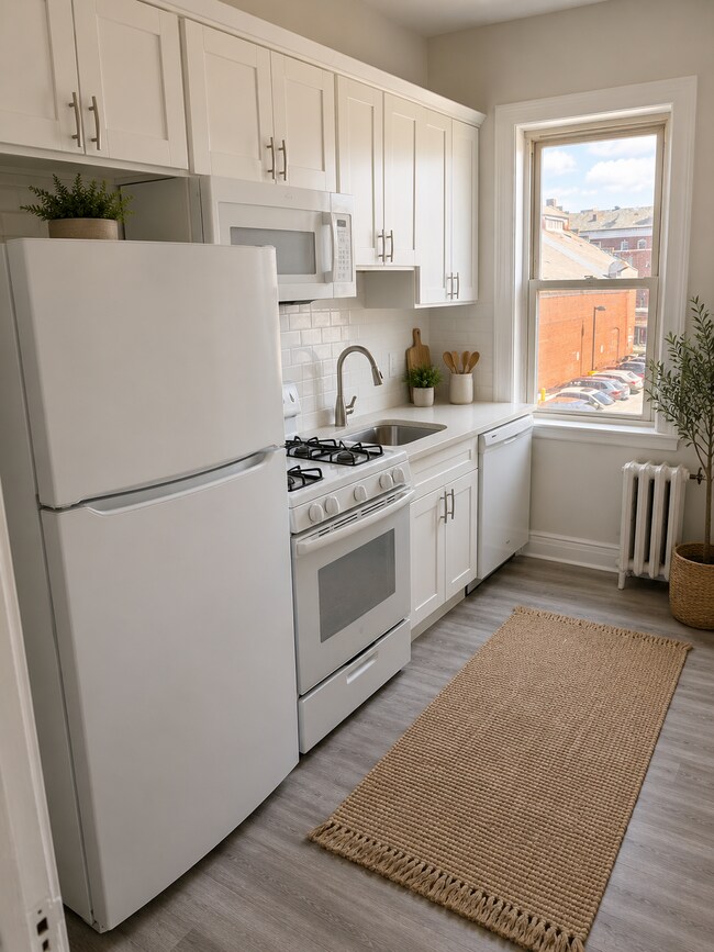 Cocina decorada virtualmente - 351 Greenwich Ave