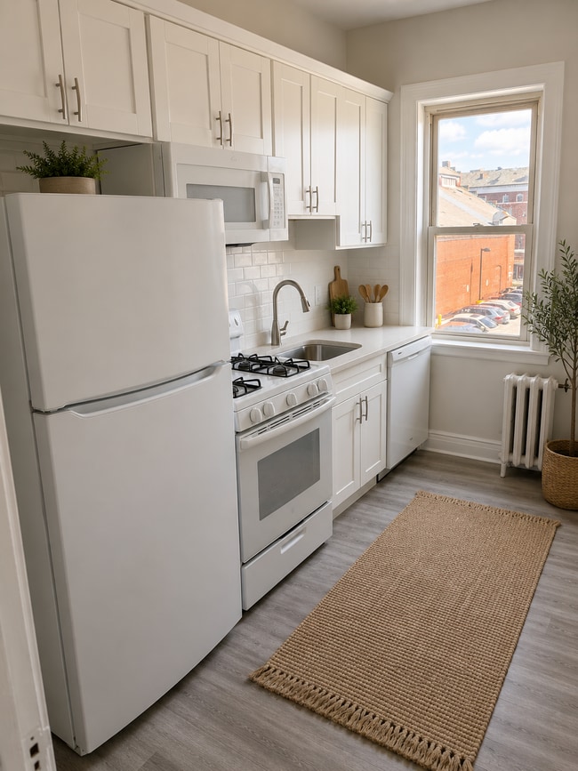 Kitchen Virtually Staged - 351 Greenwich Ave