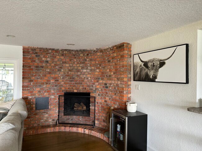 Wood burning fireplace - 511 Lake Shore Dr House