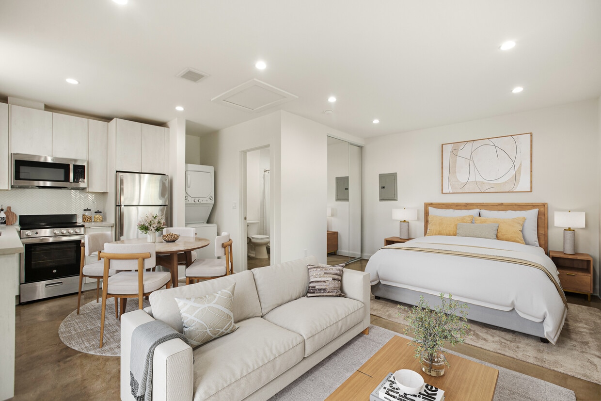 Staged Studio Apartment - 23046 Saticoy St