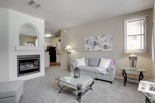 2BR, 2BA - 1090SF - The Polo Club