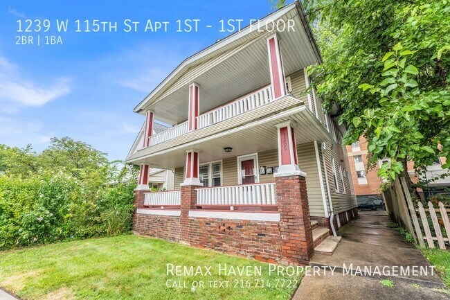 Foto del edificio - 1239 W 115th St Apt 1st floor Cleveland - ...